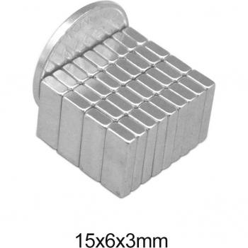 15x6x3mm Thick Rare Earth Magnets