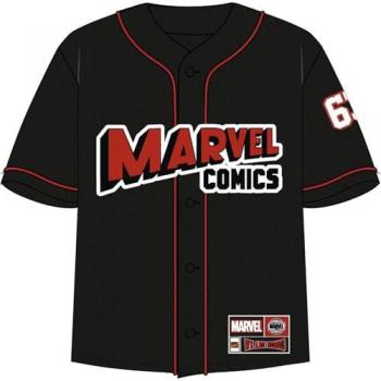 Maglietta a breve manica Marvel nero (medium/large)