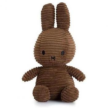 Lapin Miffie en Cordura 23 cm de Hauteur Brun