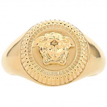 Versace Golden Medusa Emblem Band – 58 mm Yellow (Men)