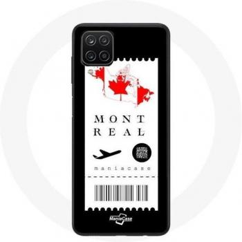 Samsung Galaxy A12 Cover Montreal Vliegticket
