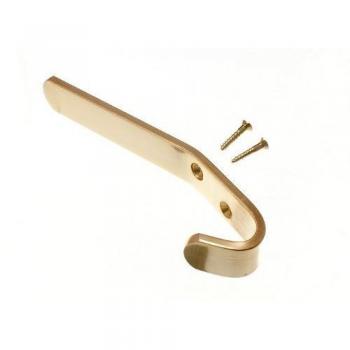Aluminium Gold Finish Coat Hook 125MM X 4MM