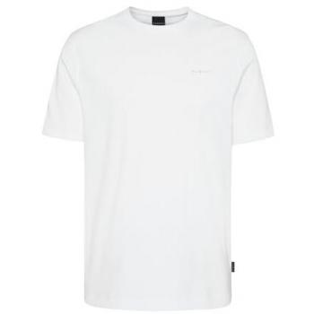Camiseta de Algodón Bugatti Blanca
