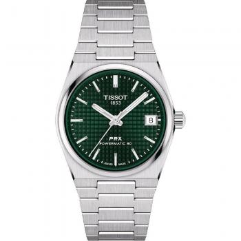 Tissot PRX T-Classic Powermatic 80 White Mother Of Pearl Dial Automatic Unisex Watch