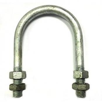 U‑Bolt 3/8” UNC (Galvanised) – 48 mm Inner Diameter, 81 