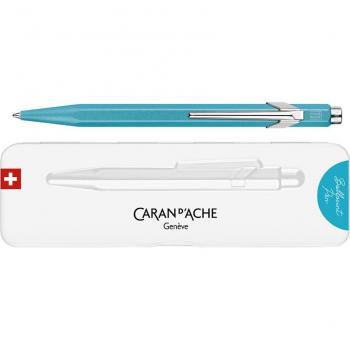 Caran d'Ache 849 Colormat-X Kugelschreiber, türkisblau