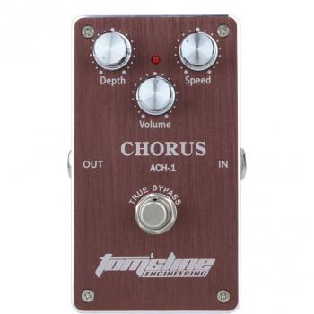 Pédale de guitare électrique effet retard métal/Chorus/Overdrive