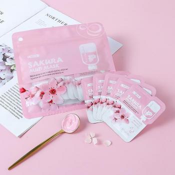 Masque facial Sakura Nuit Propre – 12 packs