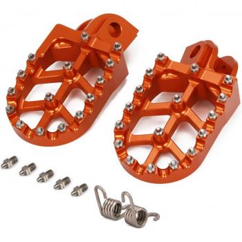 KTM Adventure CNC Foot Pegs and Footrests for SX XC EXC SXS MXC SXF EXCF SXSF XCF XCW SMR 125 150 250 350 450 525 530
