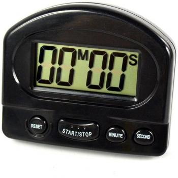 Eierkochen Timer Magnetisch Mini LCD Schwarz Weiß
