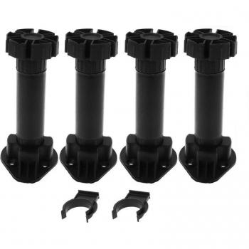 Set of 4 Adjustable Cupboard Legs for Kitchen