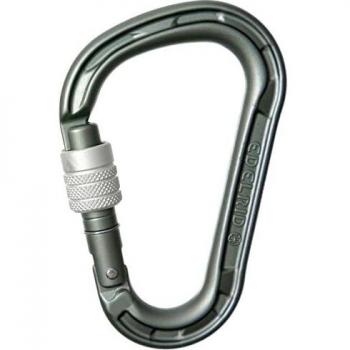 Grey Edelrid HMS Magnum Precision Screw Carabiner