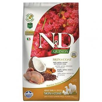 Farmina ND Quinoa Skin & Coat Dog Food with Quail 2.5kg