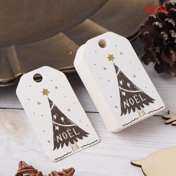 50PCS Xmas Hang Tags