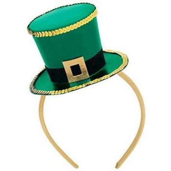 St. Paddy’s Shamrock Feathered Cap