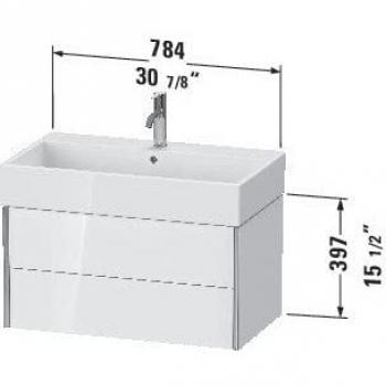 Vasque Moderne Duravit 78,4 x 39,7 cm