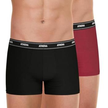 Lot de boxers homme Athena, 2 pièces rouges