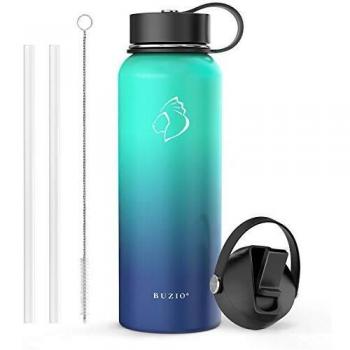 BUZIO Gradient Blue Water Bottle