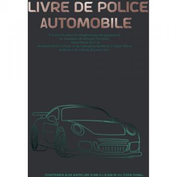 Livre De Police Automobile: Registre Pour Objets Mobiliers. Garagiste , Vendeur De Véhicules D'Occasion Vo,Vn Et Négociant Auto ✔ 200 Pages ... Vigueur En France Articles R.321-1 À R.321-8