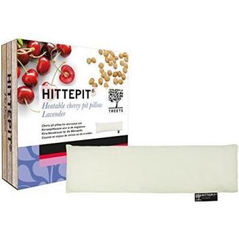 Langwerpig Hittepit Kussen “Lavender & Cherry” – Wit