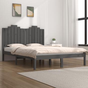 Cama de Madera Pino Gris 120x200