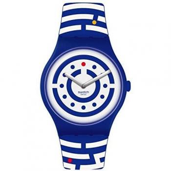 Swatch Unisexuhr New Gent Follow The Dots SUOZ279