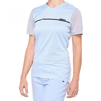 Ciclismo Ridecamp Donna Maglia 100% Blu Grigio L