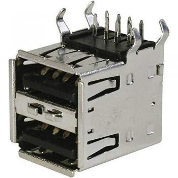 Presa USB a doppia porta TC-A-USB A-2P-203