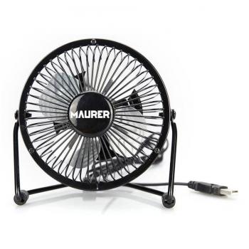 Ventilador Sobremesa Ø 10 Cm. Funcionamiento USB