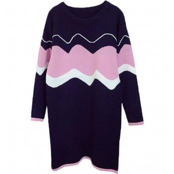 Manteau pull à motifs coréens pour femmes enceintes