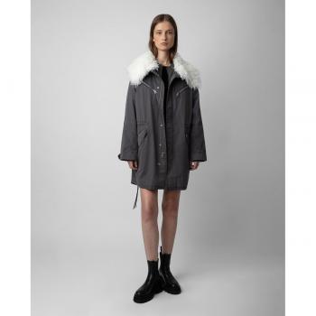 Zadig & Voltaire Kidea Lave Jacket (Neutral Shade)
