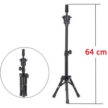 Wig Making Tripod with Mannequin Head Holder