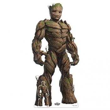 Groot Debout – Figurine Carton Haute 195 cm – Gardiens de la Galaxie III