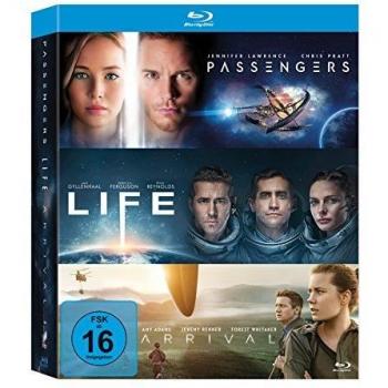 Arrival / Life / Passengers (exklusiv bei Amazon.de) [Blu-ray]