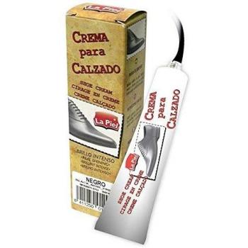 CREMA PARA CALZADO NEGRO LA PIEL 50ml
