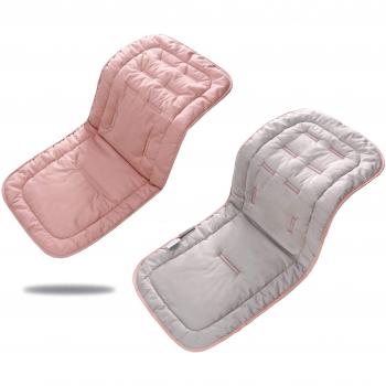 Copriseduta Passeggini Grigio Rosa Miracle Baby