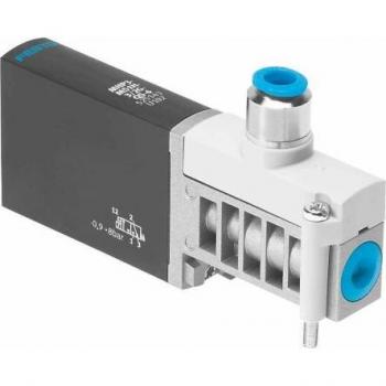 Festo 3/2 NC Air Solenoid Valve, Sub‑Base, 200 L/min, 8 bar, 116 psi