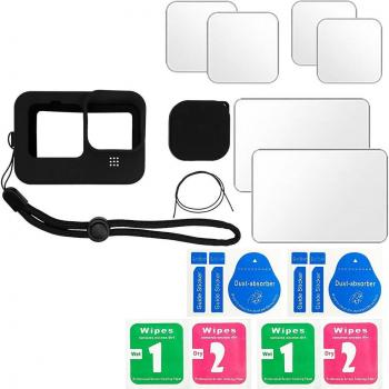 Silikonschutzhülle für GoPro Hero 10/9 – Bildschirm‑ und Objektivabdeckung