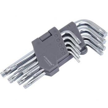 Clé à douille 130 mm, TORX T10-T50, 9 pièces