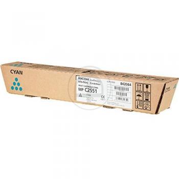 Cartouche de toner Ricoh 842064 Cyan