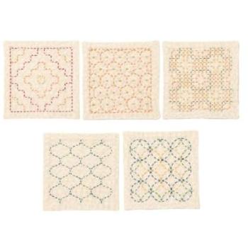 Original-Japanisches Sashiko Untersetzer-Set (5x10 cm) – Olympus Stick Pack