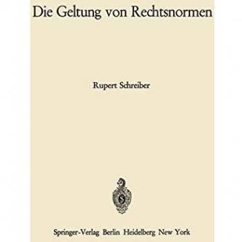 Die Geltung von Rechtsnormen