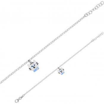 Gatto Bracciale Blu per Bambini – Q6013
