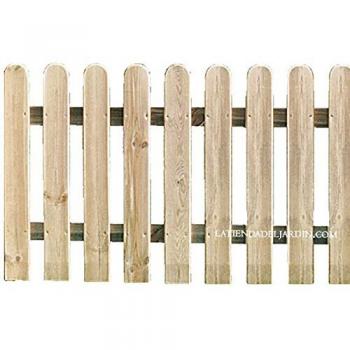 Recinzione in Legno per Giardino 120 cm x 210 cm