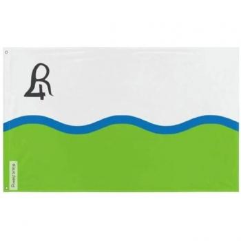 Double-Sided Multicolored Río Cuarto Flag 128x192cm