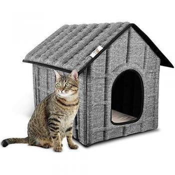 Weiches Winterkatzenhaus „Puppy Kitty“ – abnehmbare Couch