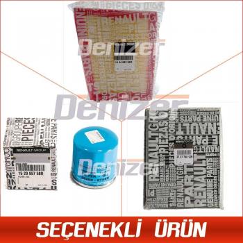 Set de filtros Megane 4 1.6: aceite, aire y filtro de polen