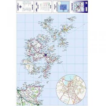 Folded Orkney Islands Map – Regular Paper