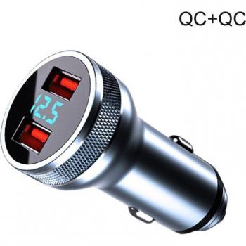 Car Charger GTWIN 36W Dual Port QC