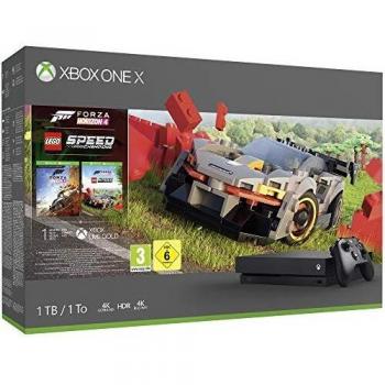 Xbox One X Konsole mit Forza Horizon 4 und LEGO Speed Champions